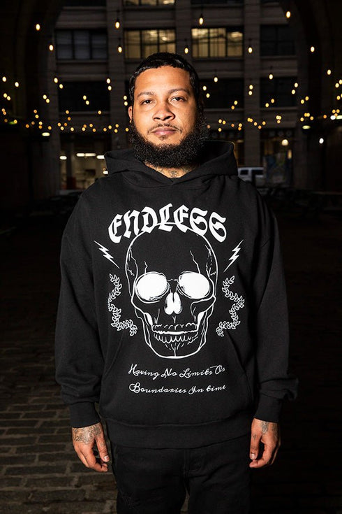 Endless Skull Hoodie - Love Hate Clothing LLC