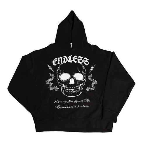 Endless Skull Hoodie - Love Hate Clothing LLC